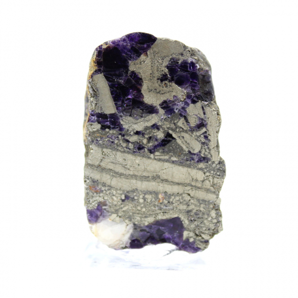 Pietra di Fluorite Pirite naturale minerale unico