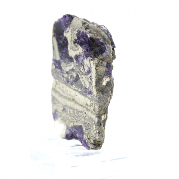 Pietra di Fluorite Pirite naturale minerale unico