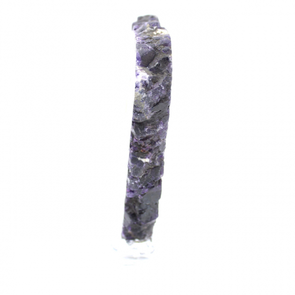 Fetta autentica di Fluorite Pirite per decorazione