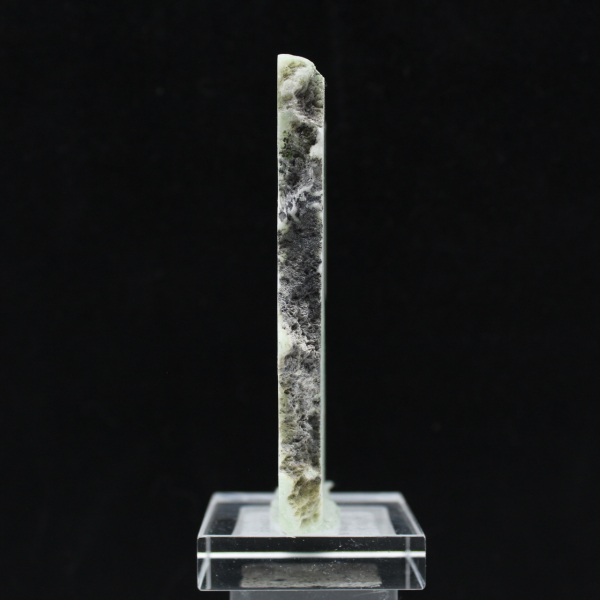 Fetta di pietra di Aragonite verde naturale