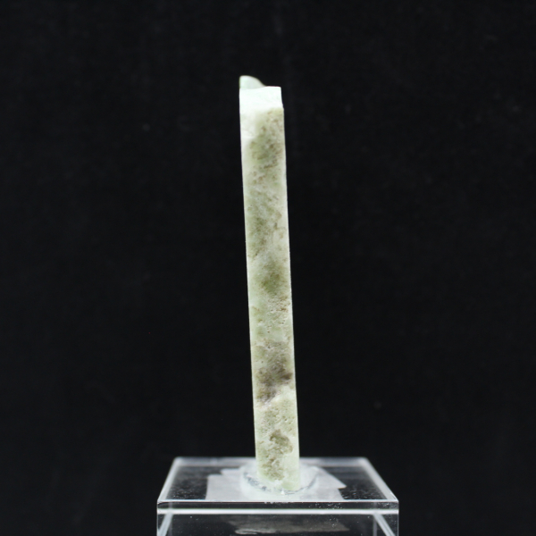 Fetta lucidata di Aragonite verde minerale grezzo di qualità