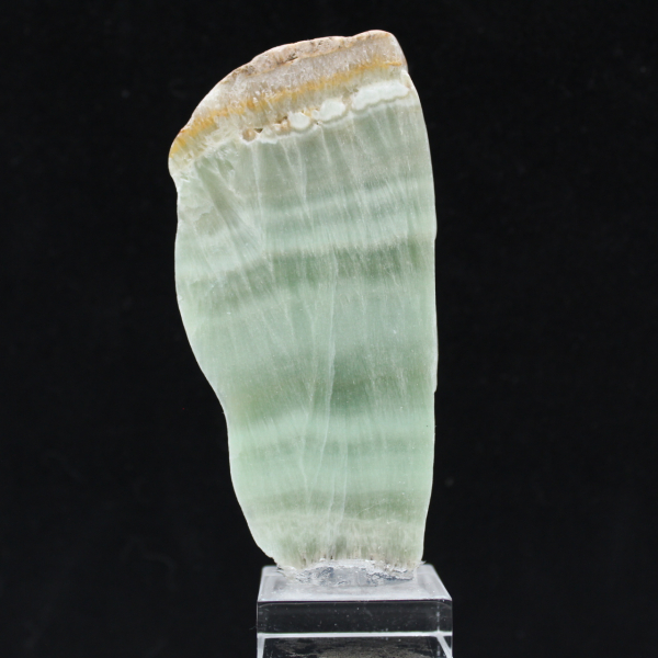 Pietra di Aragonite verde ideale per collezione