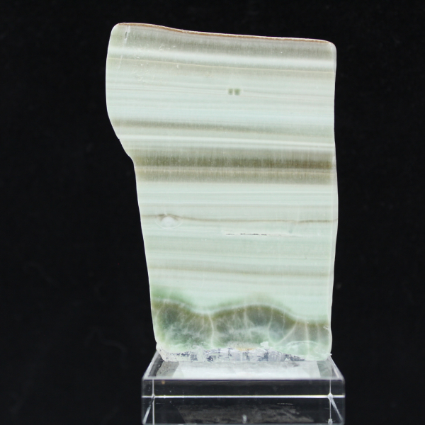Pietra di Aragonite verde ideale per collezione