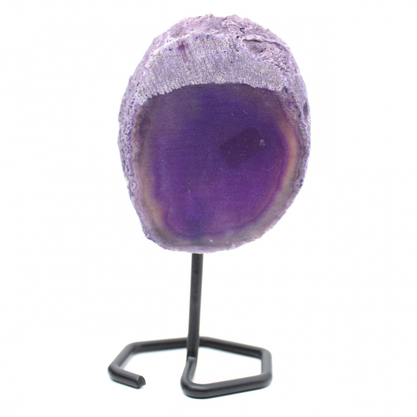  Agata tinta di viola