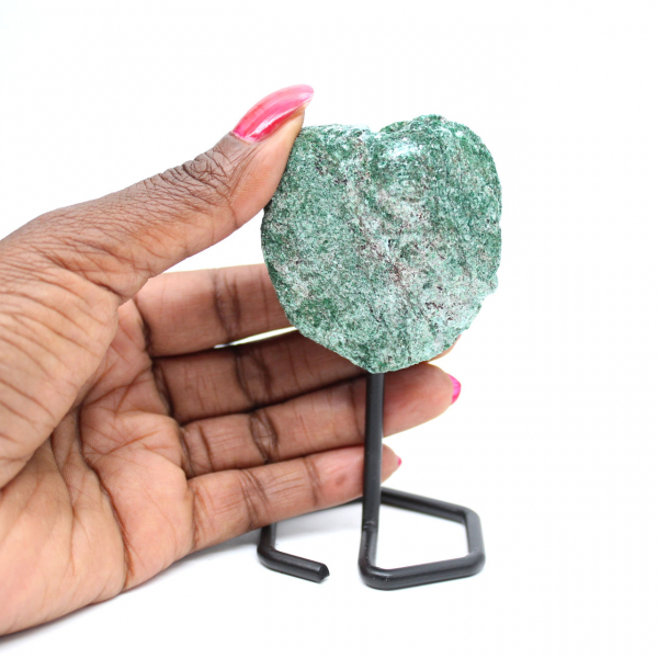  Roccia di fuchsita verde