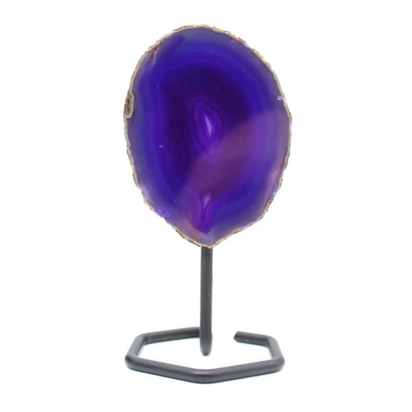  Agata tinta di viola