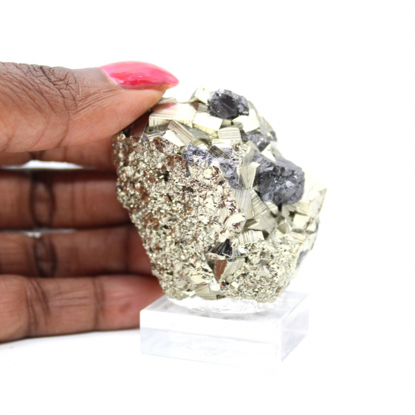 Minerale Unico Sfalerite e Pirite Minerale Unico Sfalerite e Pirite