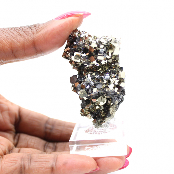 Pietra da Collezione Sfalerite e Pirite