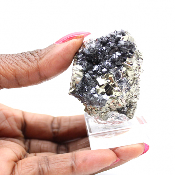 Campione Minerale Pirite Sfalerite