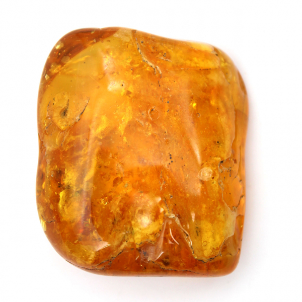 Ambra gialla autentica dalla Lituania – Articolo in ciottoli naturali