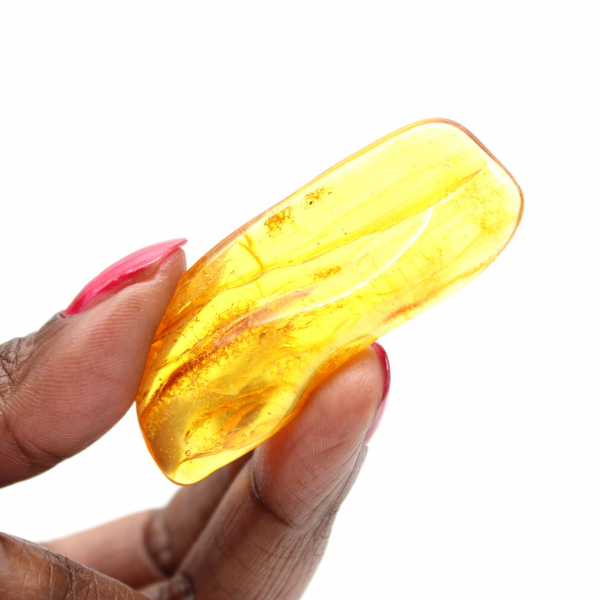 Mini ciottoli di ambra gialla – pietra naturale del Baltico
