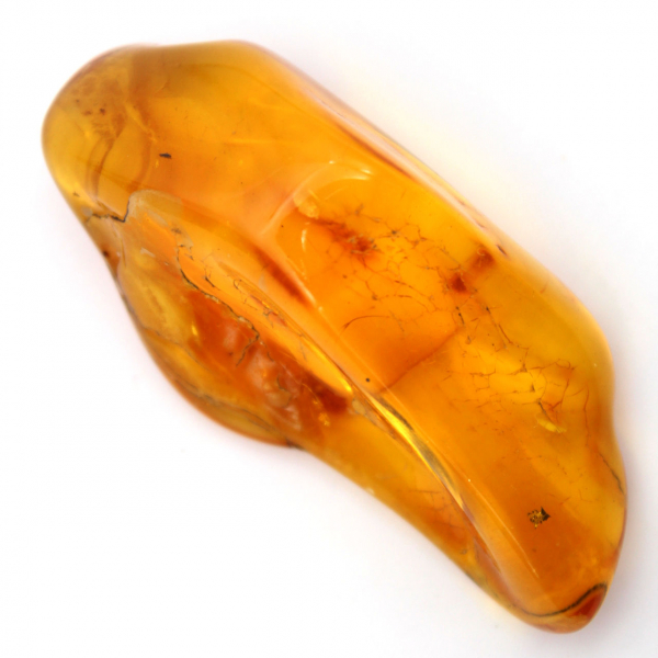 Oggetto in ambra gialla Lituania – Ciottolo naturale e autentico