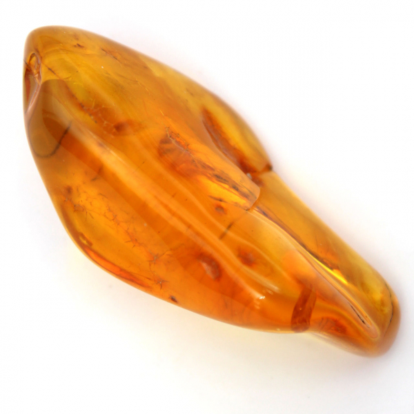 Oggetto in ambra gialla Lituania – Ciottolo naturale e autentico
