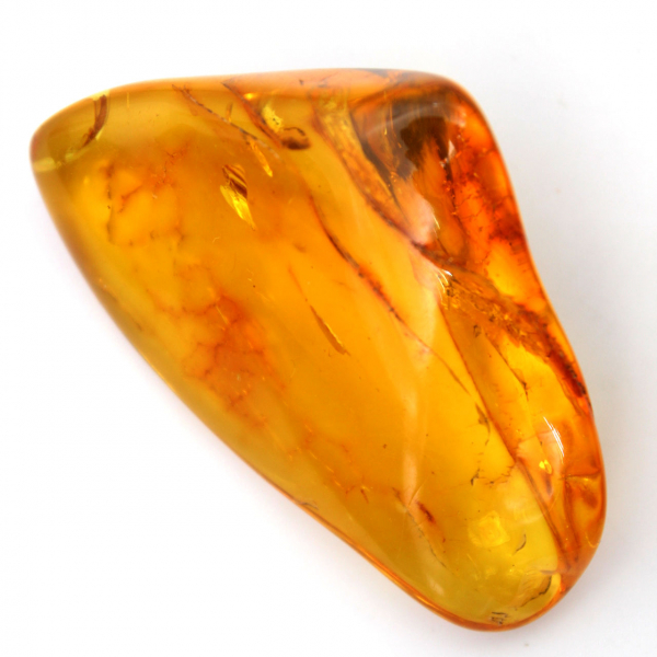 Ambra baltica gialla – Ciottolo lucidato, oggetto decorativo