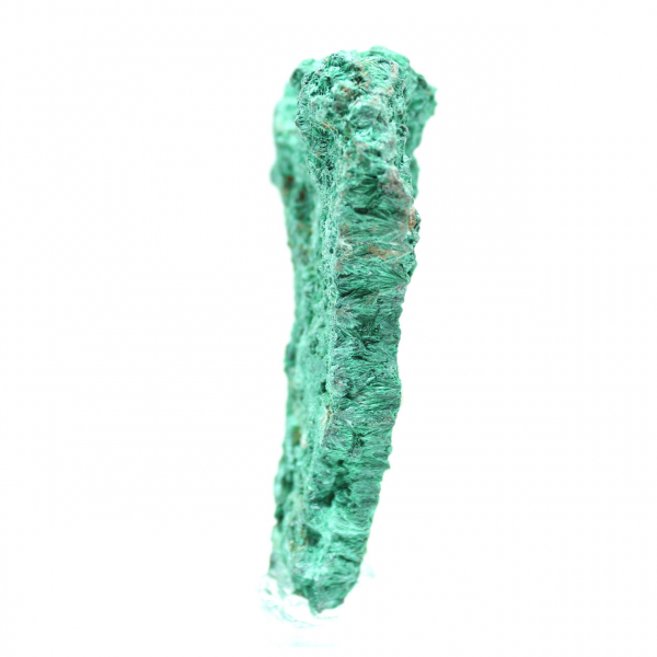 Malachite fibrosa grezza del Congo Malachite fibrosa grezza del Congo