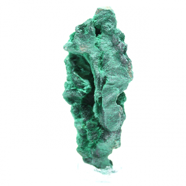 Campione grezzo di malachite fibrosa Campione grezzo di malachite fibrosa