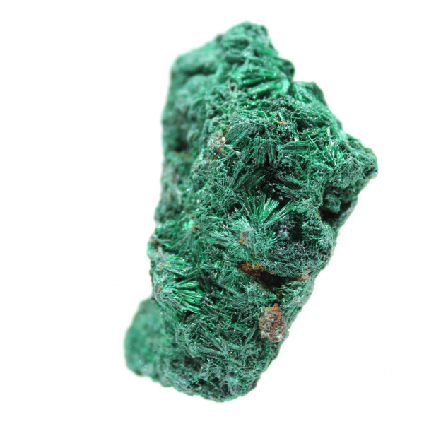 Pietra di malachite fibrosa autentica Pietra di malachite fibrosa autentica