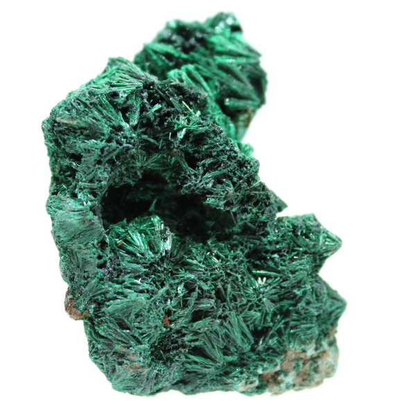 Pietra di malachite fibrosa autentica Pietra di malachite fibrosa autentica