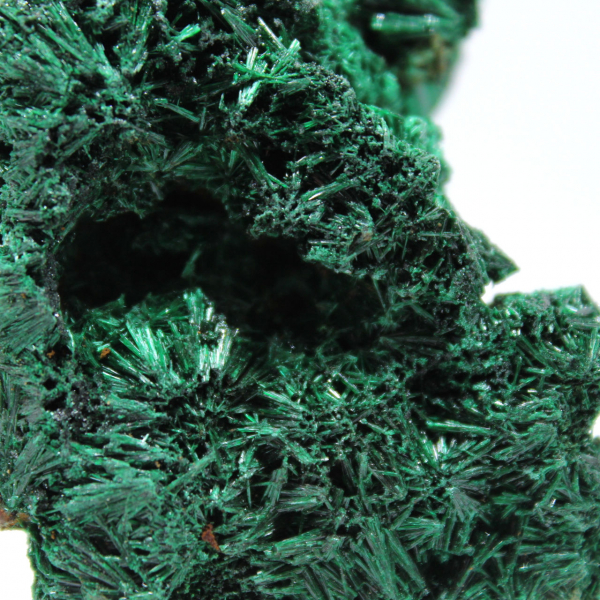 Pietra di malachite fibrosa autentica Pietra di malachite fibrosa autentica