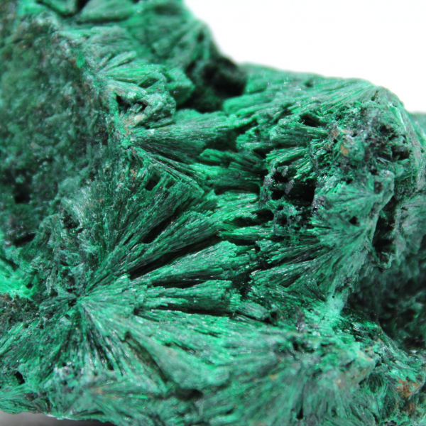 Malachite fibrosa grezza Malachite fibrosa grezza