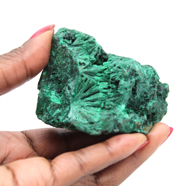 Malachite fibrosa grezza Malachite fibrosa grezza