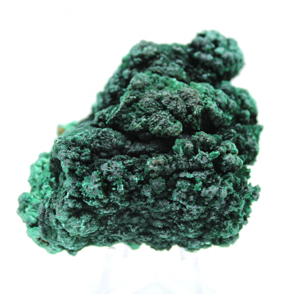 Malachite fibrosa naturale Malachite fibrosa naturale