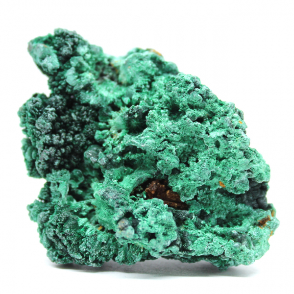 Malachite fibrosa naturale Malachite fibrosa naturale
