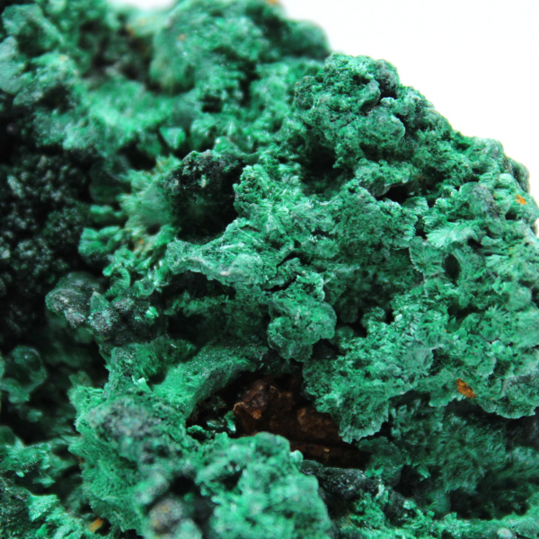 Malachite fibrosa naturale Malachite fibrosa naturale
