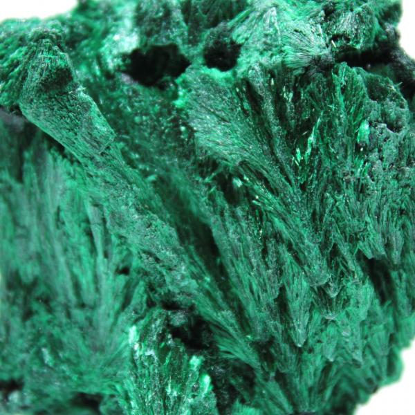 Pietra naturale di malachite fibrosa Pietra naturale di malachite fibrosa