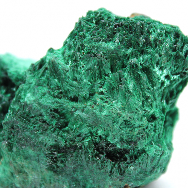 Malachite fibrosa grezza Malachite fibrosa grezza