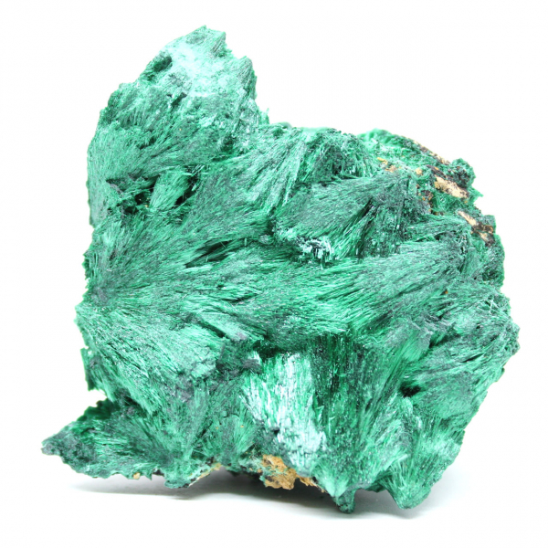 Pietra grezza di malachite fibrosa Pietra grezza di malachite fibrosa