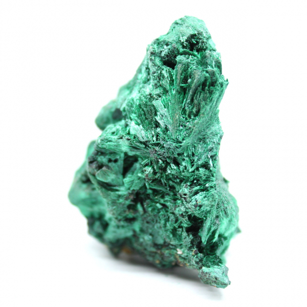 Pietra grezza di malachite fibrosa Pietra grezza di malachite fibrosa