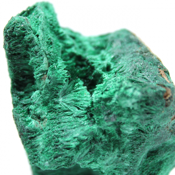 Malachite fibrosa grezza Malachite fibrosa grezza