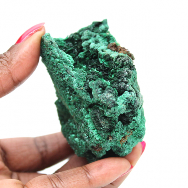 Malachite fibrosa grezza Malachite fibrosa grezza