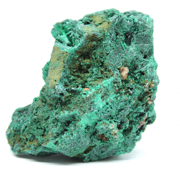 Blocco di malachite fibrosa naturale Blocco di malachite fibrosa naturale