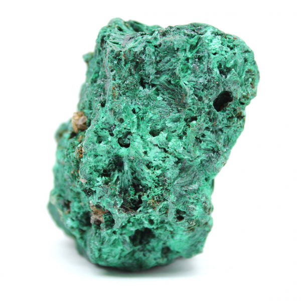 Blocco di malachite fibrosa naturale Blocco di malachite fibrosa naturale