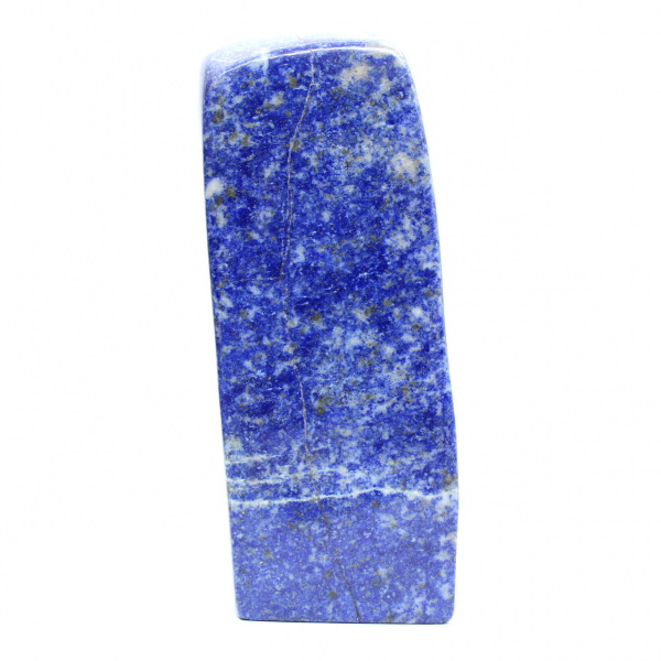 Pietra di lapislazzuli blu lucidata proveniente dall'Afghanistan