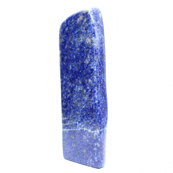Pietra di lapislazzuli blu lucidata proveniente dall'Afghanistan