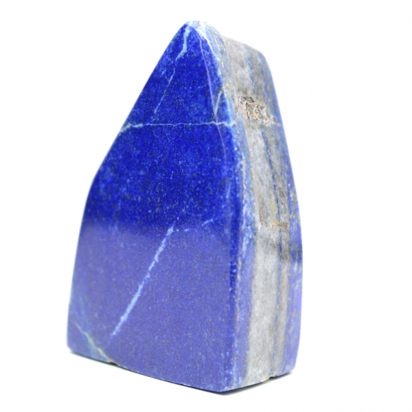 Blocco decorativo in lapislazzuli blu lucido