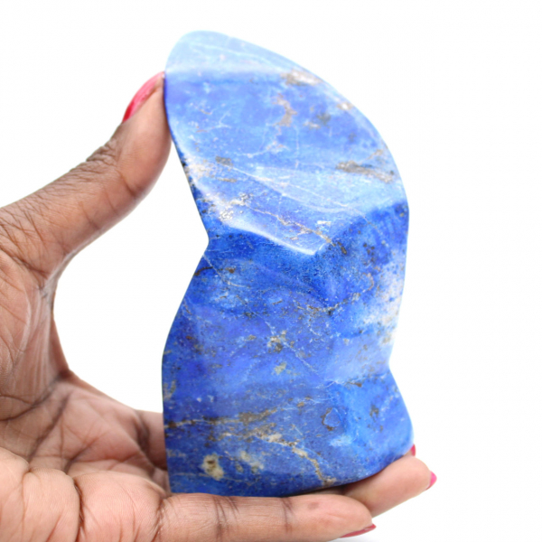 Roccia di lapislazzuli lucidata unica dall'Afghanistan