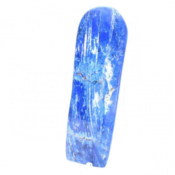 Minerale di lapislazzuli lucidato dall'Afghanistan, forma libera