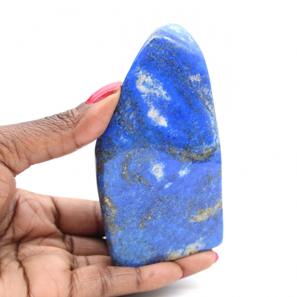 Lapislazzuli, esemplare lucidato dall'Afghanistan, estetico