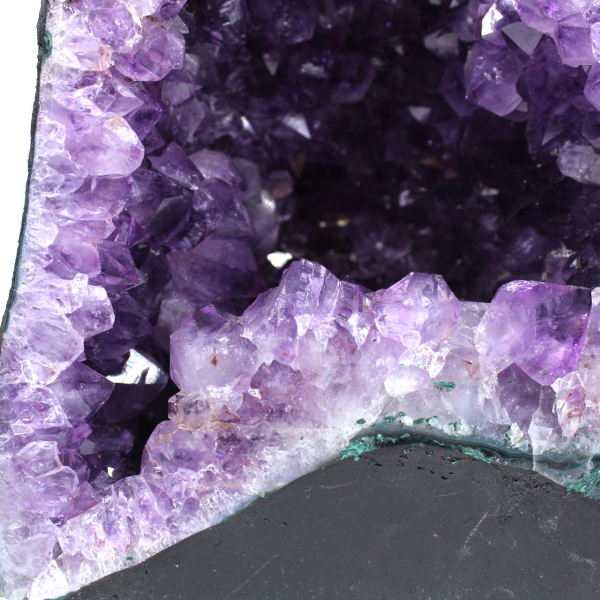  Geode di ametista brasiliana per decorazione elegante e originale