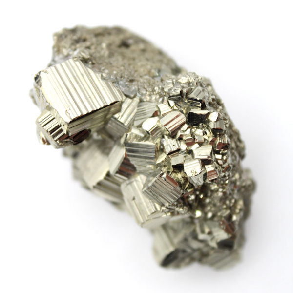 Minerale di pirite dal Perù