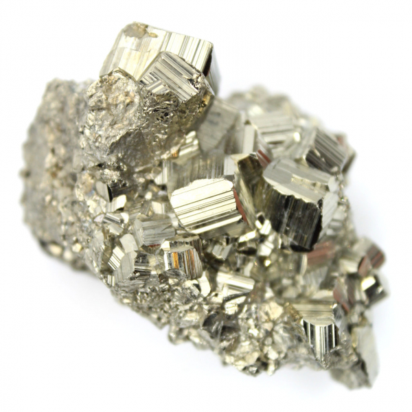 Minerale di pirite dal Perù