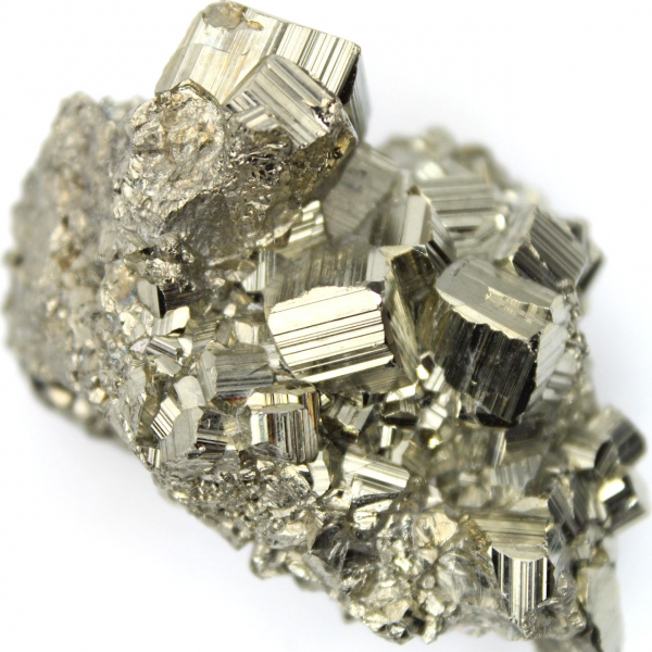 Minerale di pirite dal Perù
