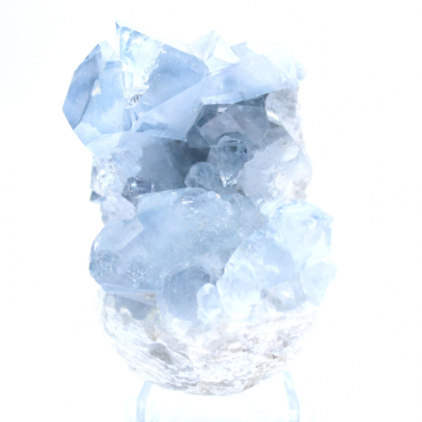 Celestite blu cristallizzata del Madagascar