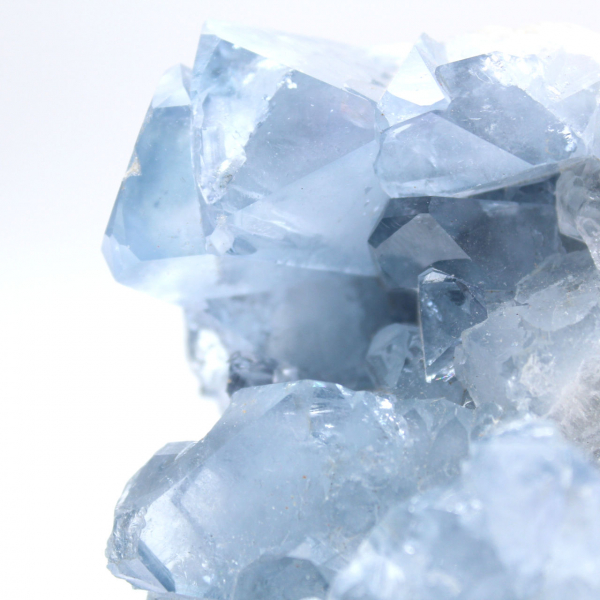 Celestite blu cristallizzata del Madagascar
