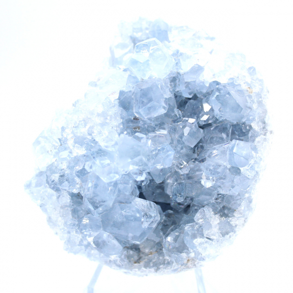Geode di celestina blu Madagascar pezzo unico
