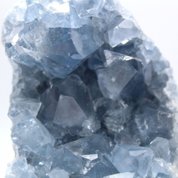 Geode minerale di celestina blu Madagascar